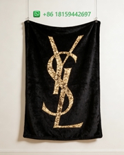 Yves Saint Laurent Throw Blankets